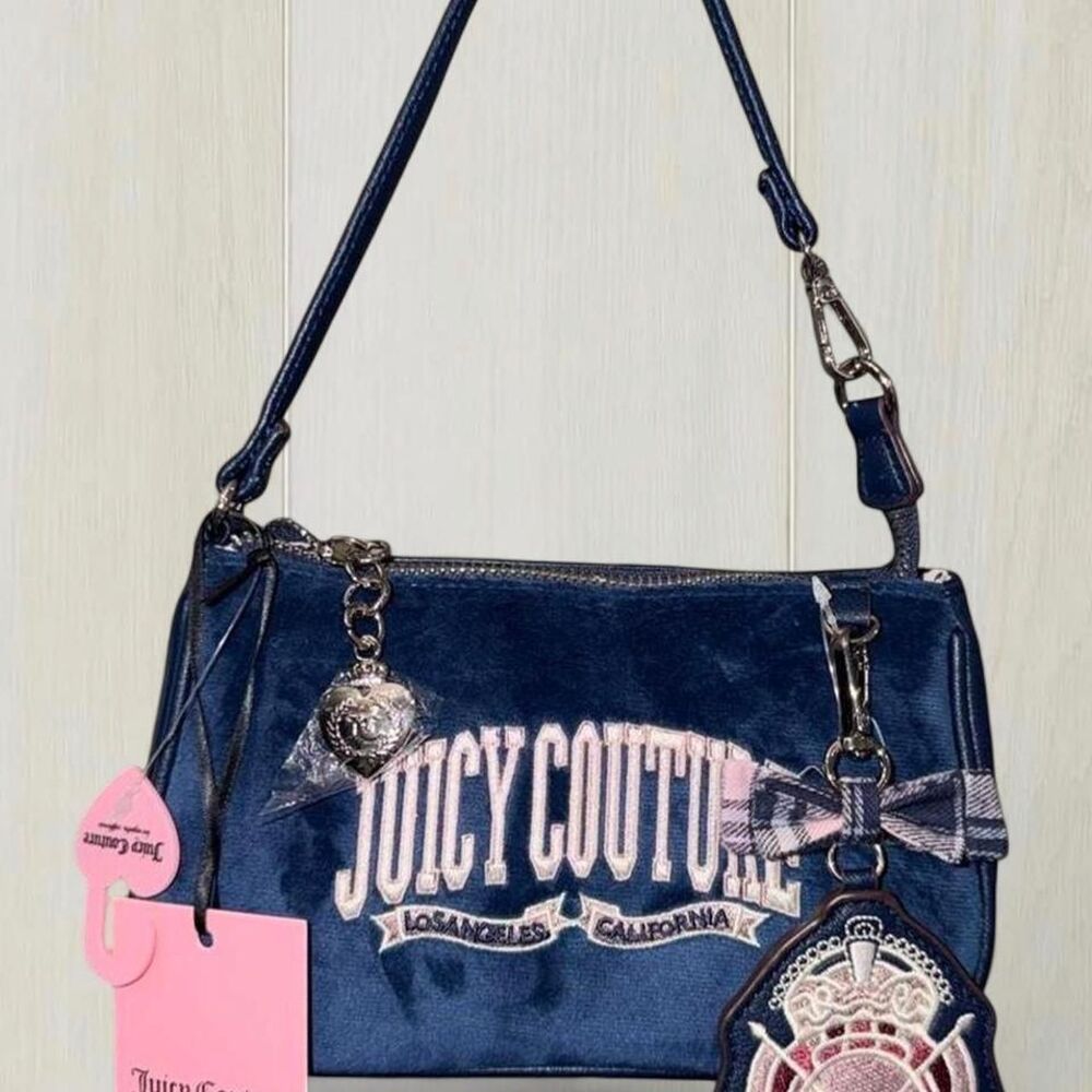 Juicy-couture Women's Blue and Navy Bag